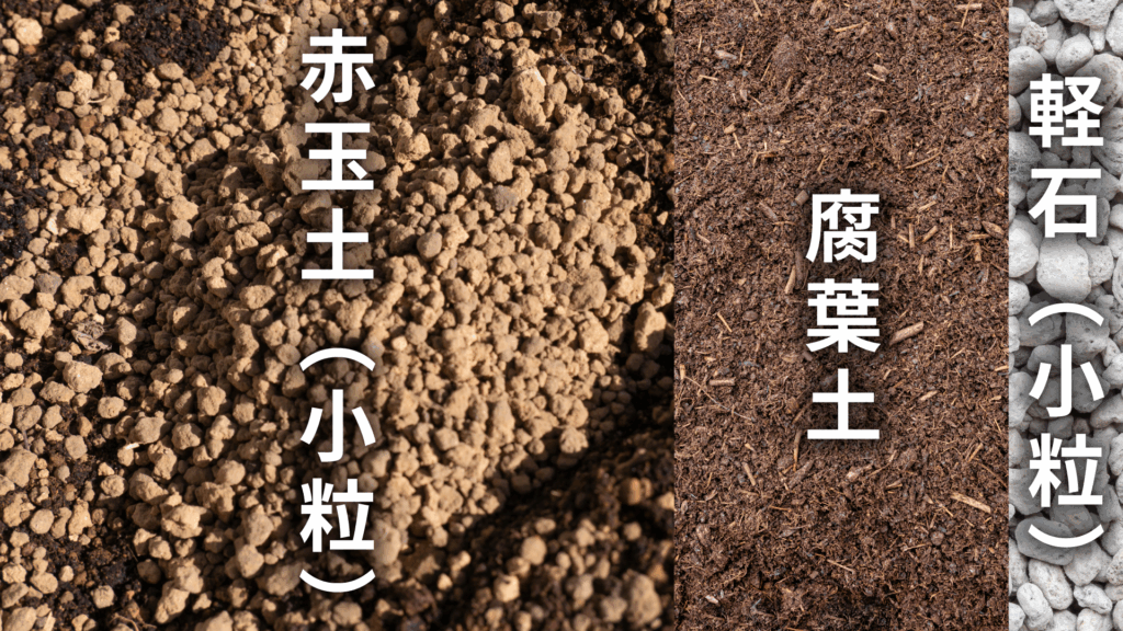 トラデスカンチア パープルハートの土の配合比率