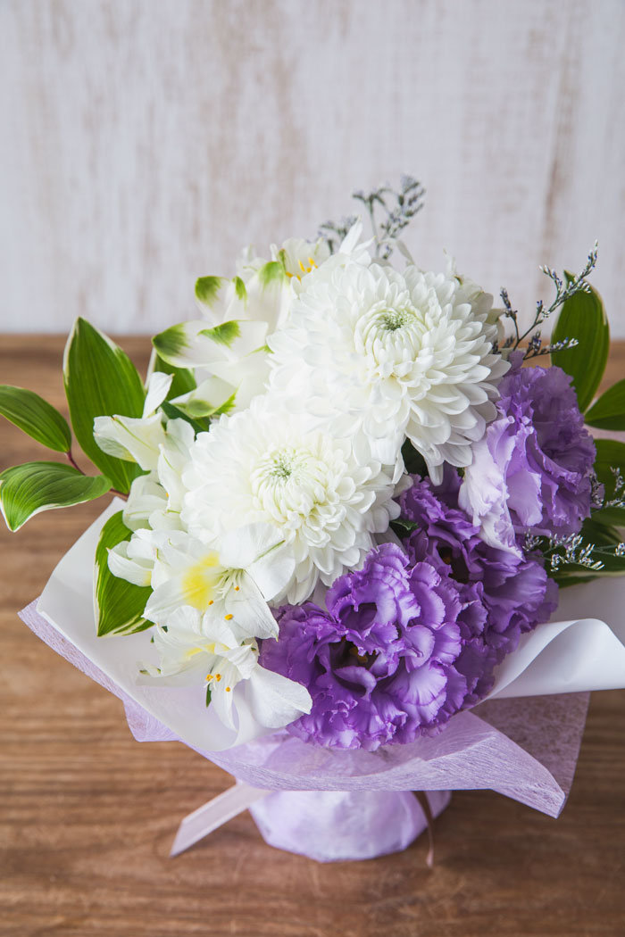 そのまま飾れる供花 花束 #1120 size:80