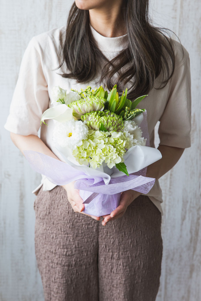 そのまま飾れる供花 花束 #1122 size:80