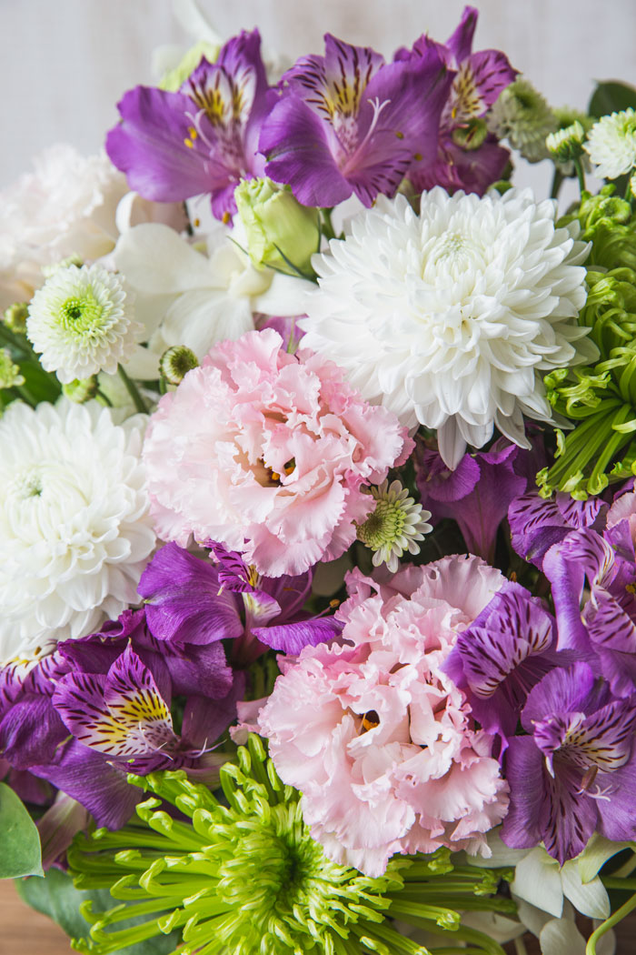 アレンジメント バスケット #1125 size:100