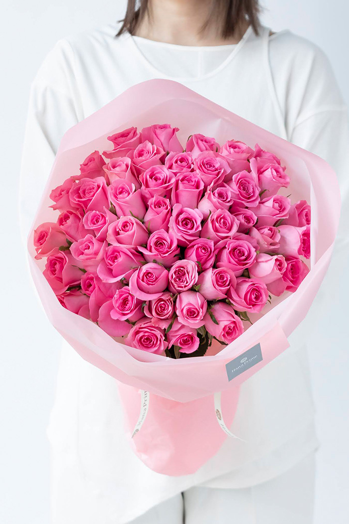 ピンク系の花束を探す 公式 Hanaprime 花と植物のギフト通販