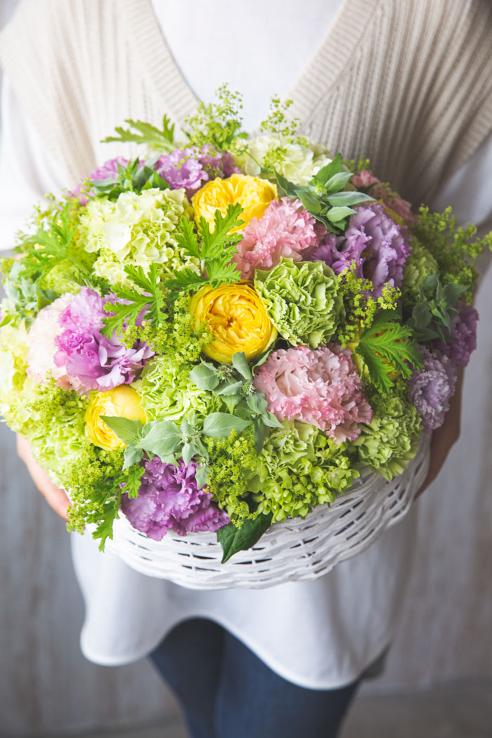 フラワーアレンジメント ラウンド #1178 size:120 フラワーアレンジメント ラウンド #1178 size:120