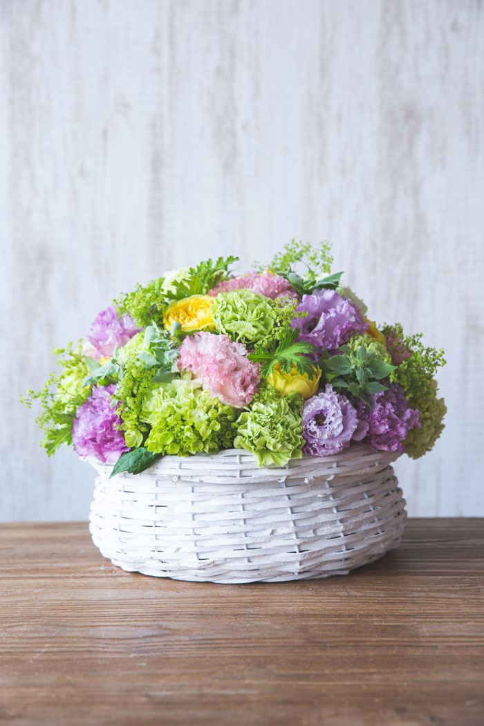 フラワーアレンジメント ラウンド #1178 size:120の写真5枚目