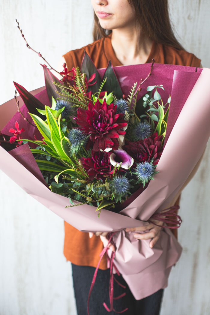 花束 スタンダードブーケ #1222 size:120の写真3枚目