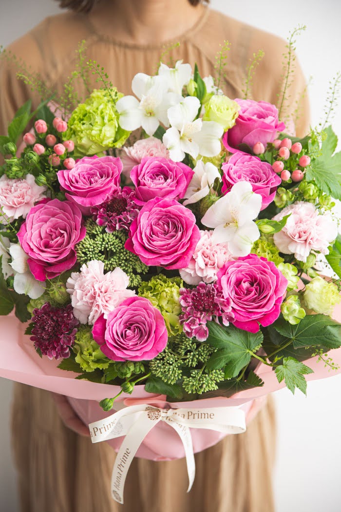 フラワーアレンジメント ラッピング #1223 size:120