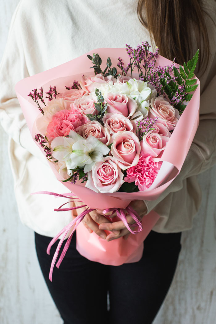 花束 スタンダードブーケ #1238 size:100の写真3枚目