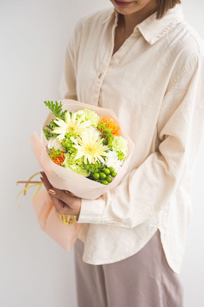 花束 ラウンドブーケ #1249 size:80の写真4枚目