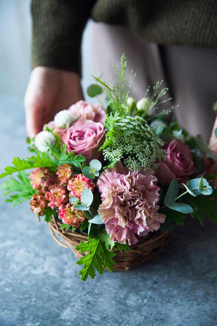 フラワーアレンジメント ラウンド #1282 size:60の写真2枚目