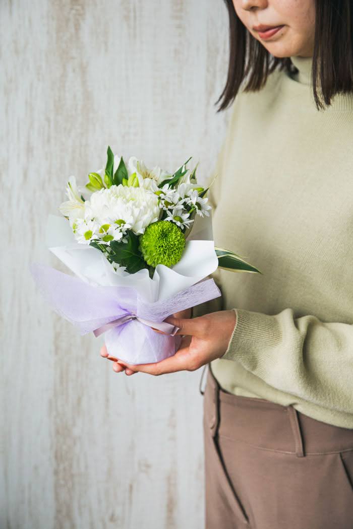 供花 そのまま飾れる花束 #1445 size:60の写真4枚目