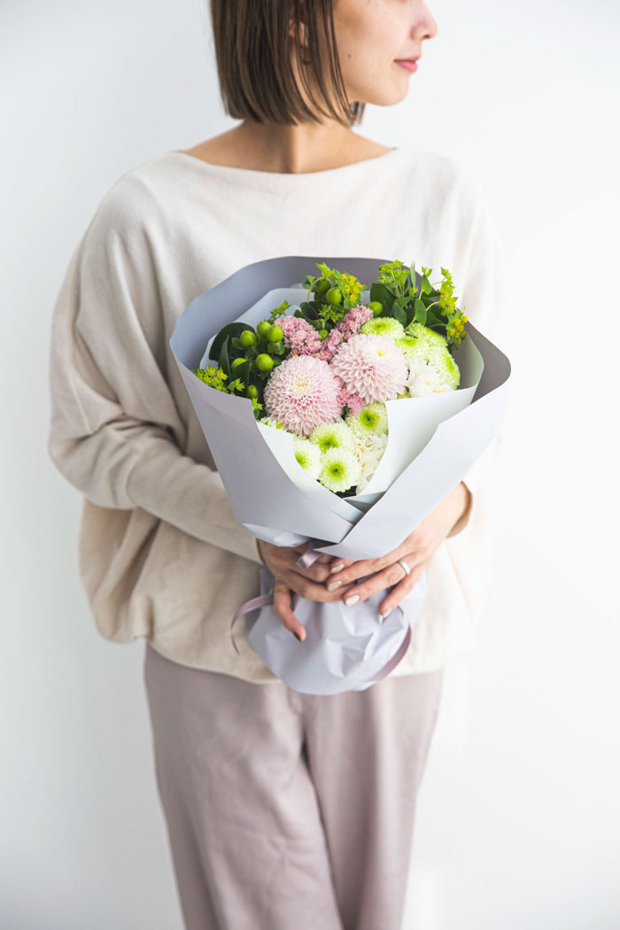 供花 花束 対 #1454 size:80の写真3枚目