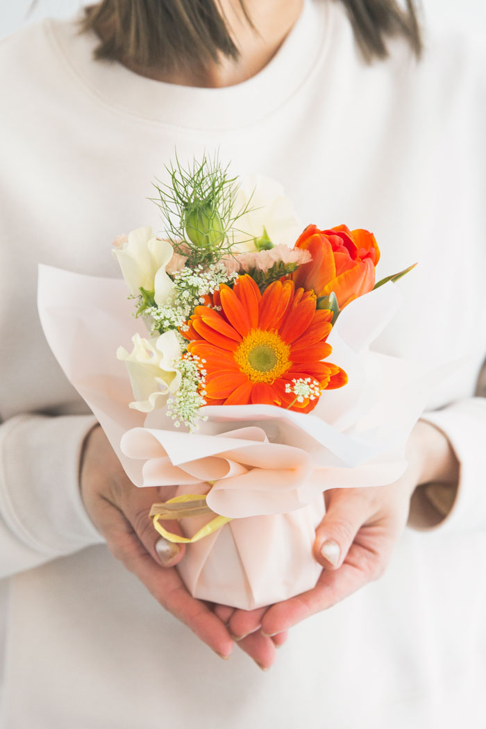 季節の花束  そのまま飾れるブーケ #1477 size:60