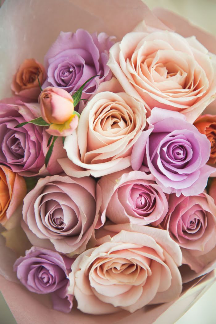 花束 ローズブーケ バラ 12本 PNK MIX #1483 size:80の写真2枚目