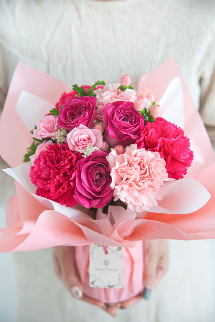 そのまま飾れるブーケ #1527 size:80 PNK