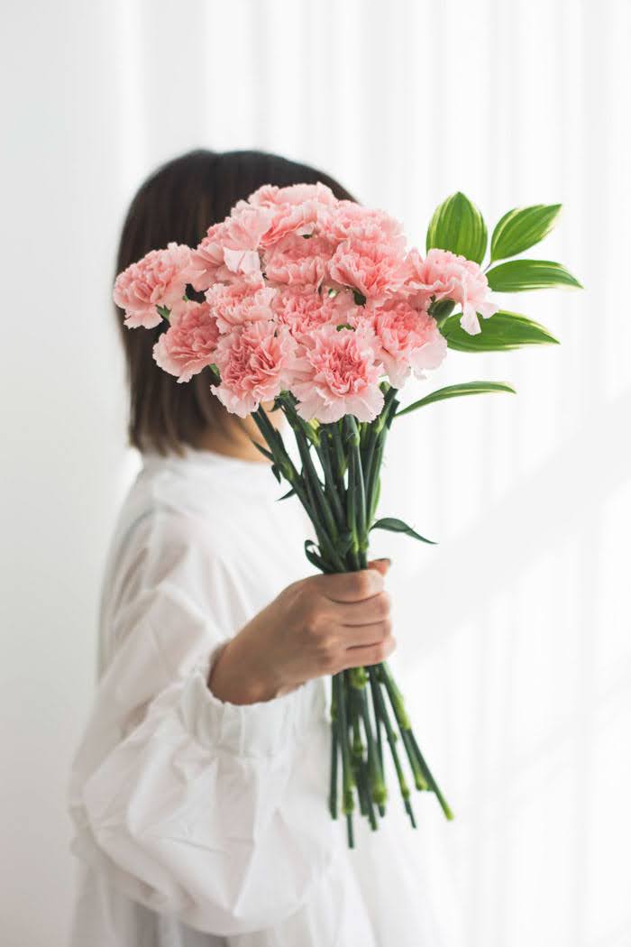カーネーション ピンク　15本～　size:100の写真2枚目