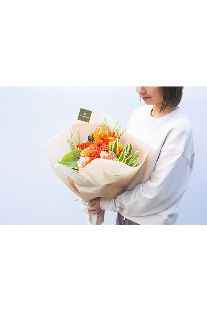 女神の花束 花束 スタンダードブーケ #1653 size:100｜HanaPrime（ハナプライム）