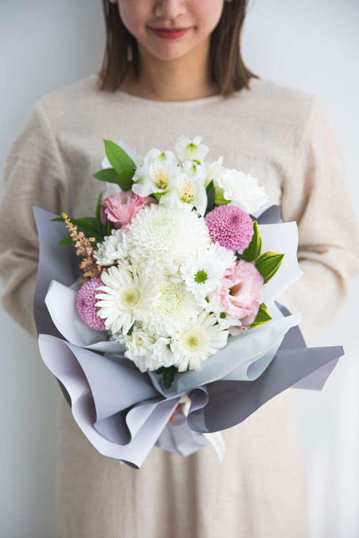そのまま飾れる供花 花束 #1682 size:100の写真1枚目