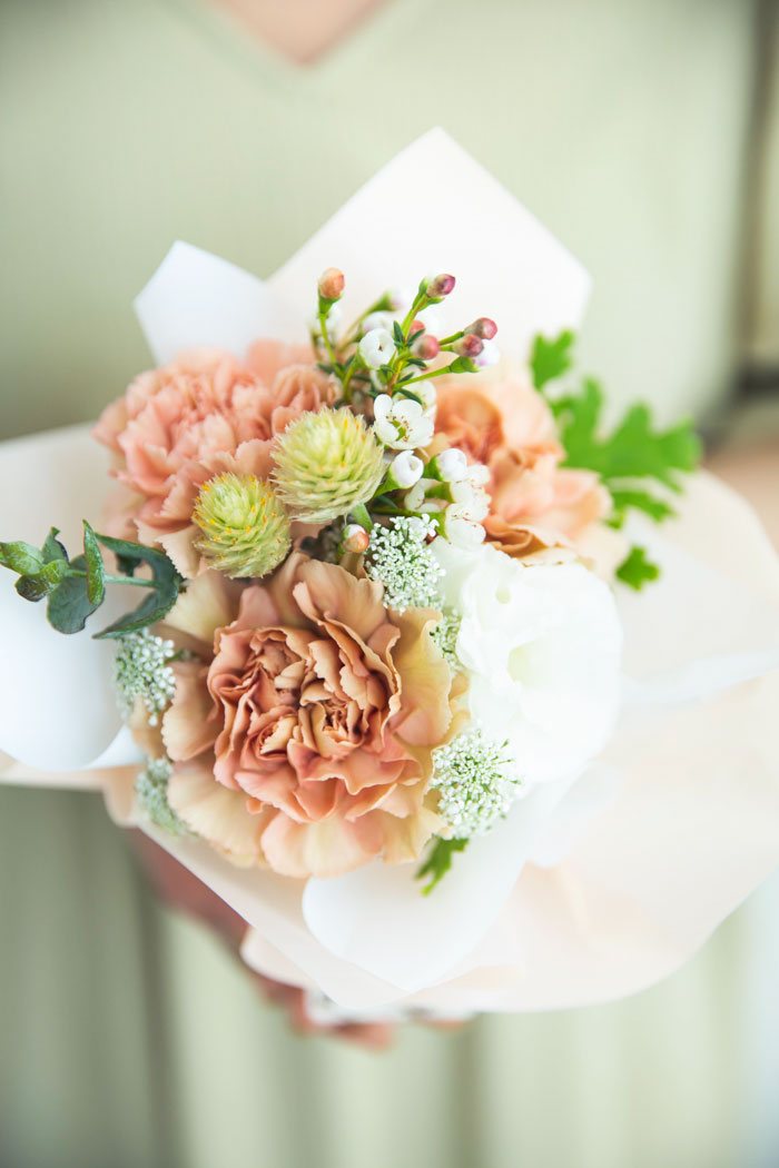 そのまま飾れる花束 #1686 size:60 YEL