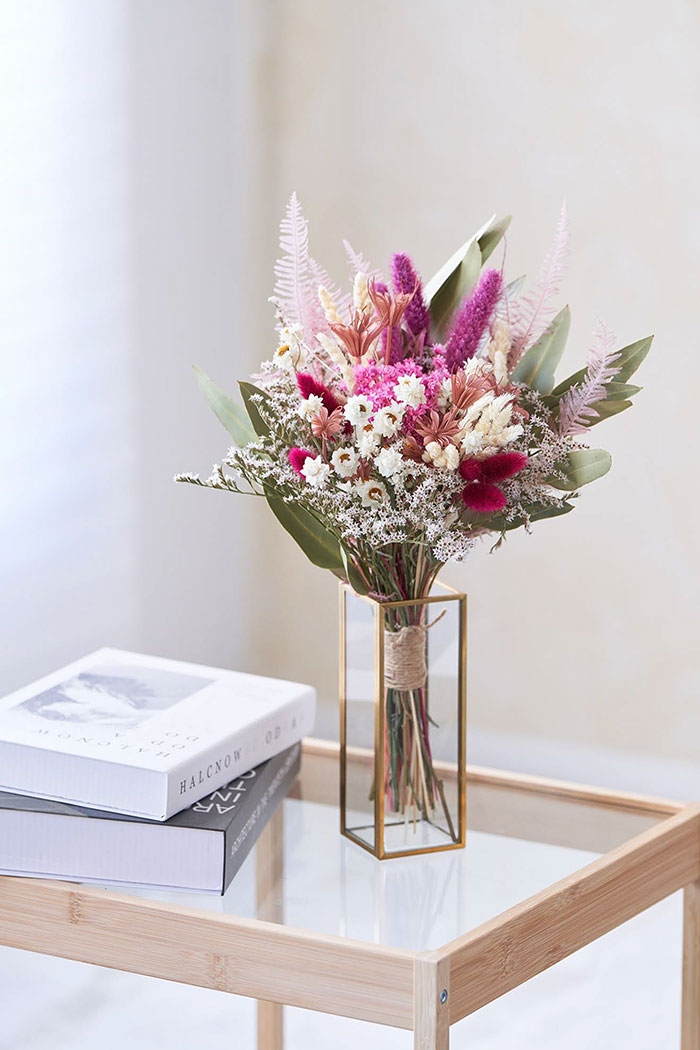 ドライブーケ ピンクレッド size:80 #1775の写真3枚目