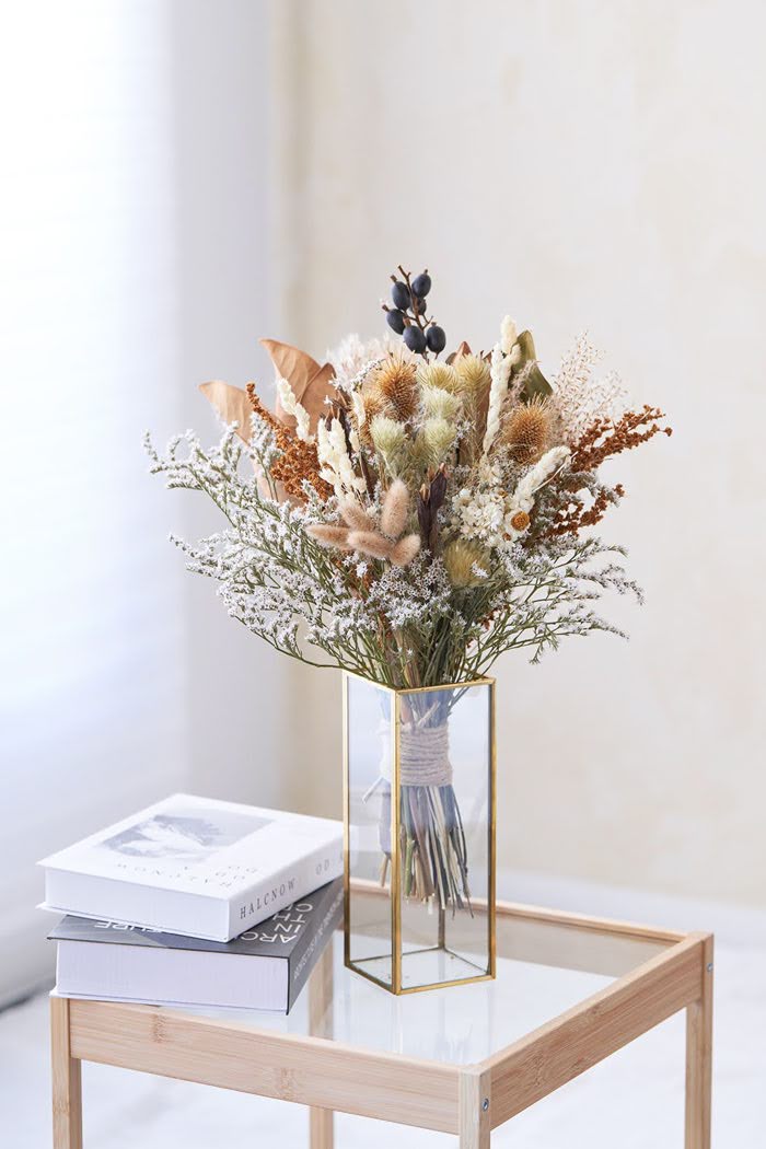 ドライブーケ ホワイトベージュ size:100 #1777の写真3枚目