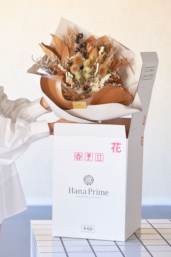ドライブーケ ホワイトベージュ size:100 #1777の写真4枚目