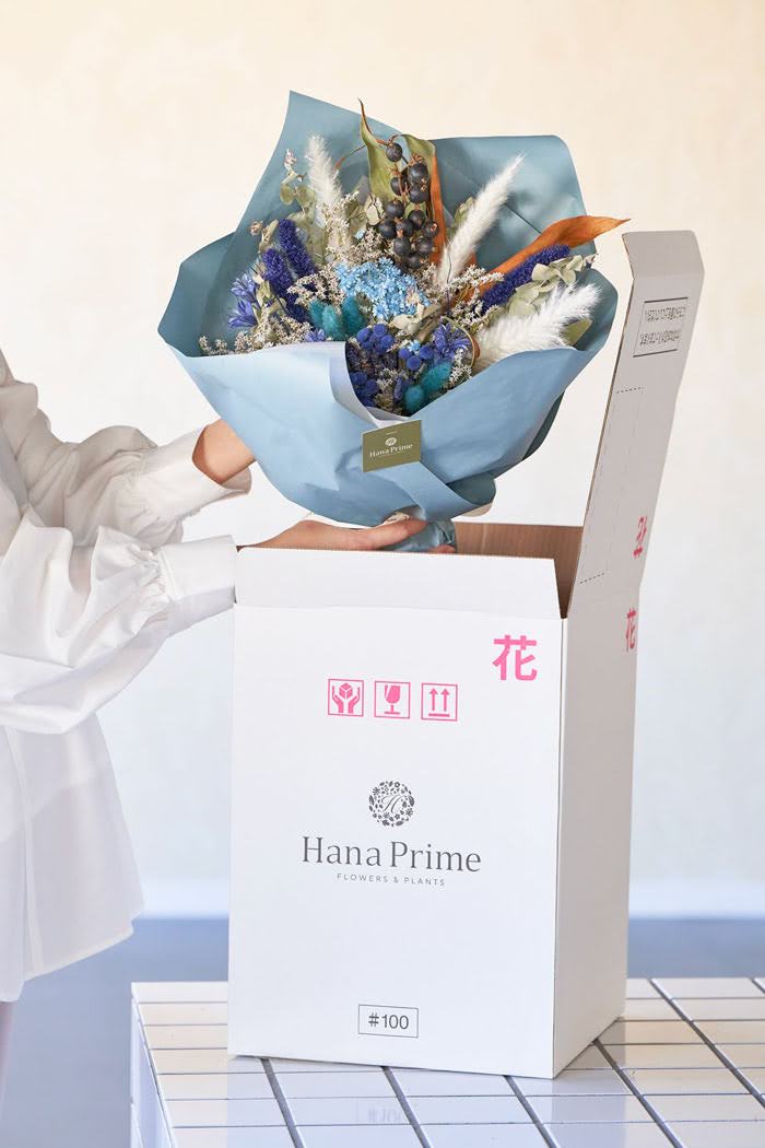 ドライブーケ ブルー系 size:100 #1778の写真4枚目