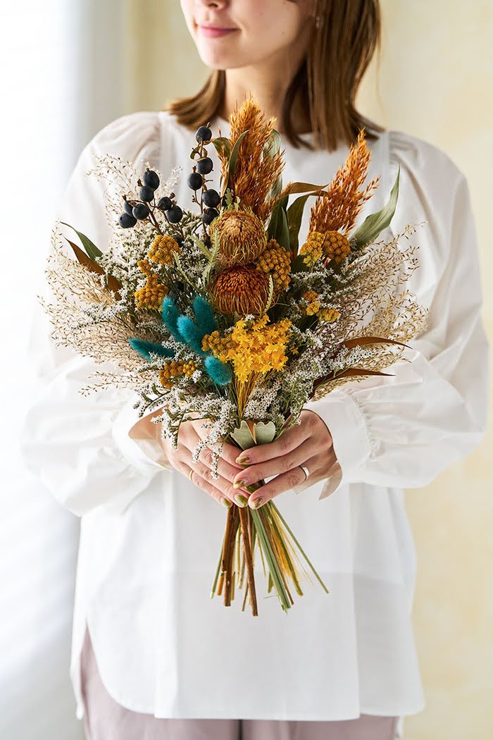 ドライブーケ イエローオレンジ size:100 #1779