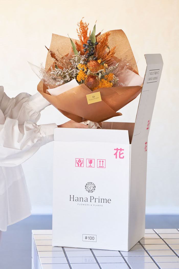 ドライブーケ イエローオレンジ size:100 #1779の写真4枚目