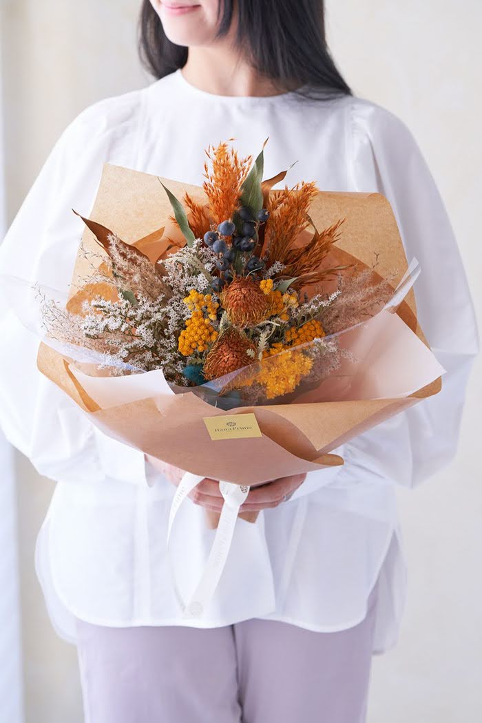 ドライブーケ イエローオレンジ size:100 #1779