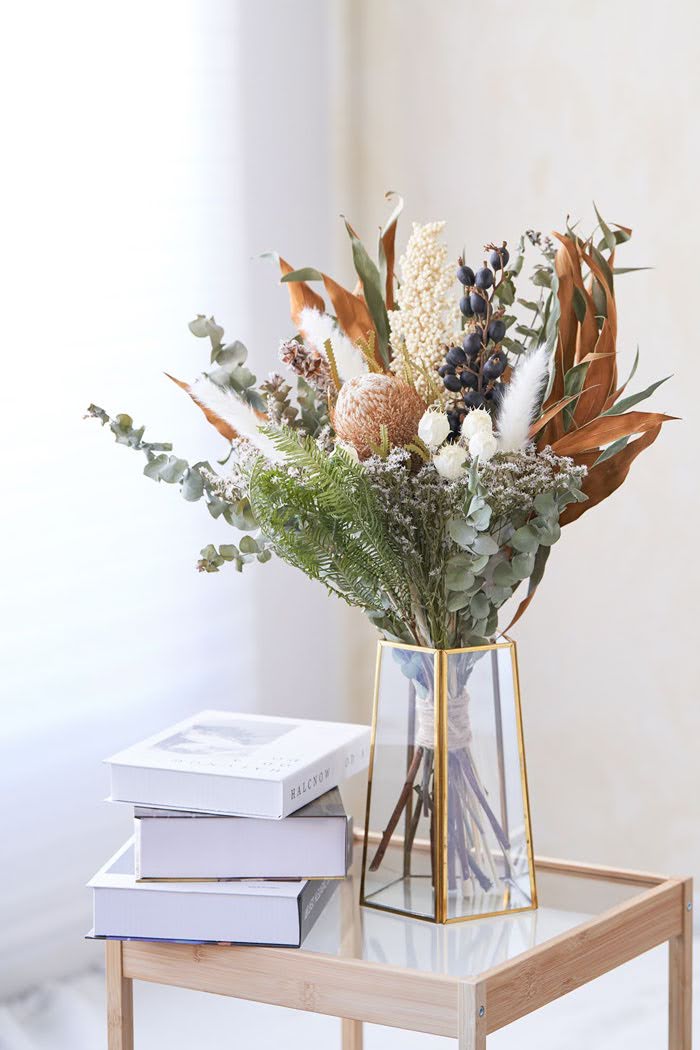 ドライブーケ ホワイトグリーン size:120 #1781の写真3枚目