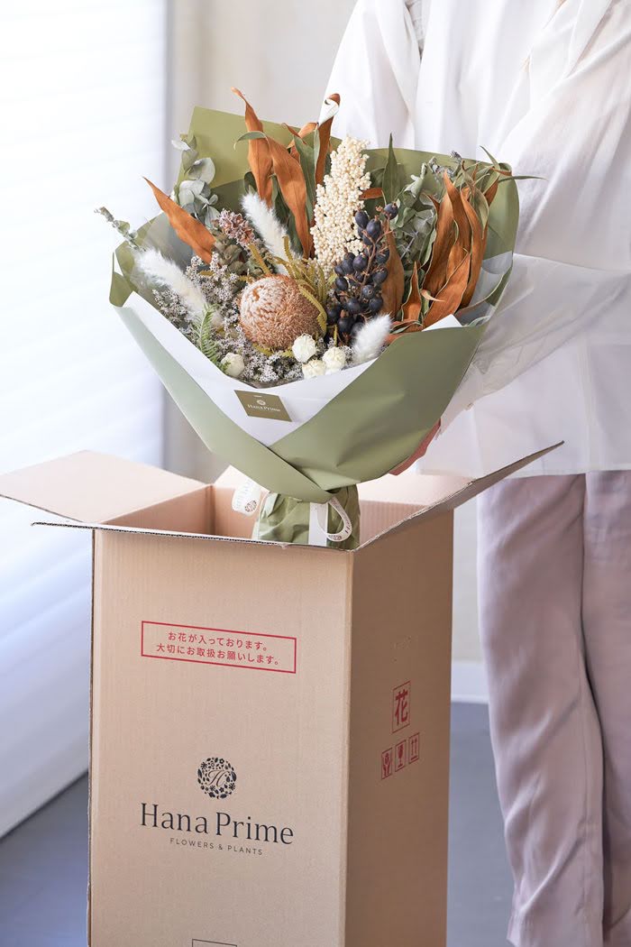 ドライブーケ ホワイトグリーン size:120 #1781の写真4枚目