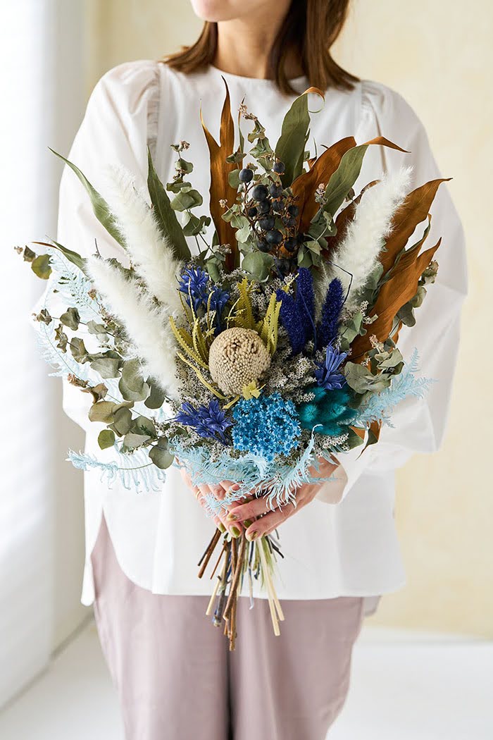 ドライブーケ ブルー系 size:120 #1783