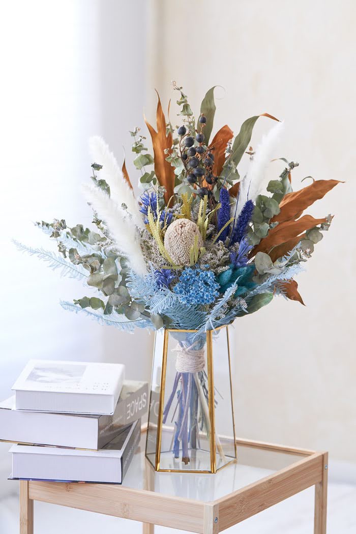 ドライブーケ ブルー系 size:120 #1783