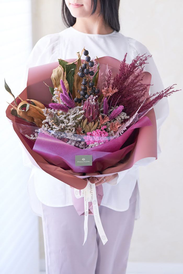 ドライブーケ ピンクレッド size:120 #1785