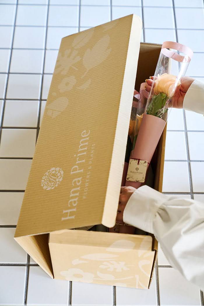 ピンクチューリップ1輪 10束セット #1822の写真3枚目