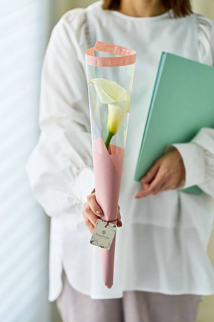 ホワイトカラー1輪 5束セット #1827