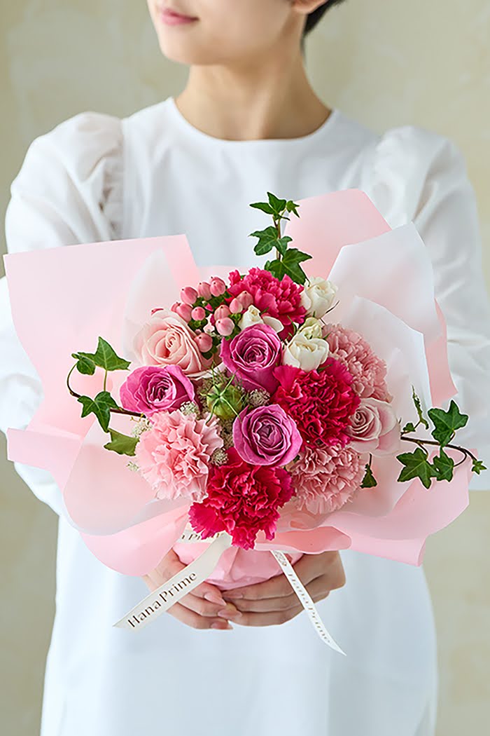 母の日 Special そのまま飾れる花束 #1862 size:L PINK
