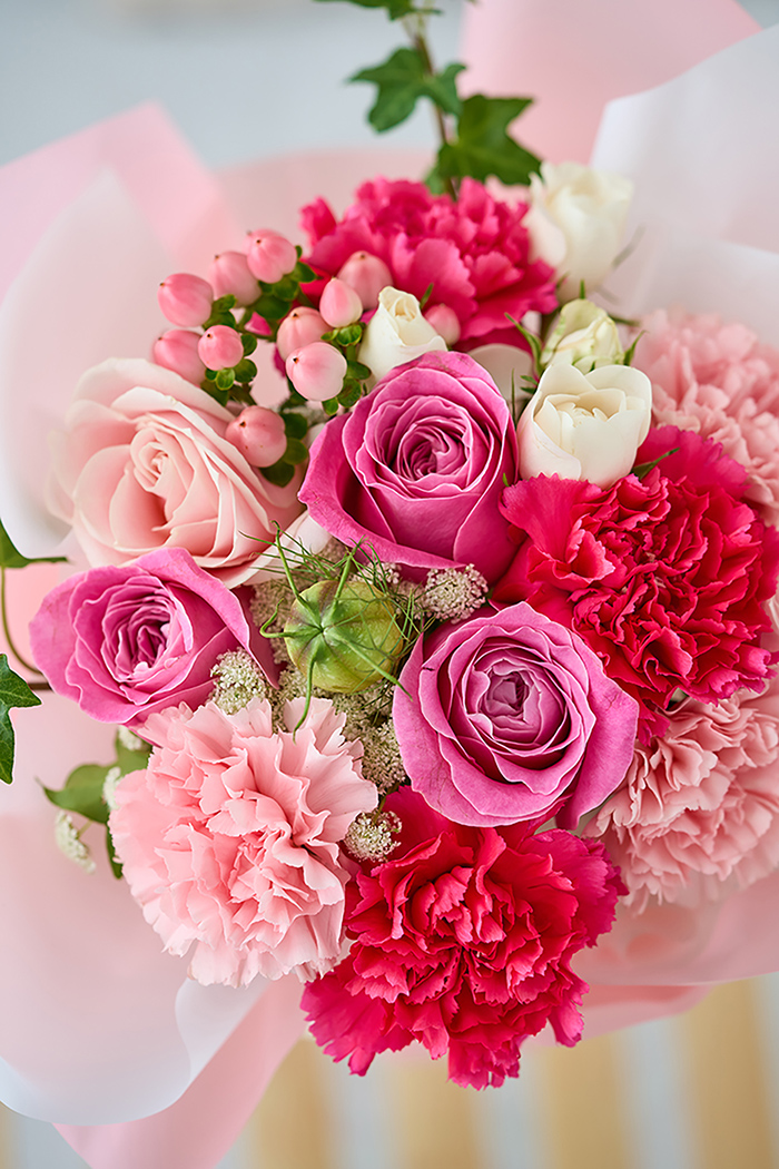 母の日 Special そのまま飾れる花束 #1862 size:L PINKの写真4枚目