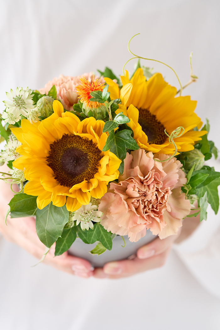 季節のアレンジメント ラウンド #1878 size:60