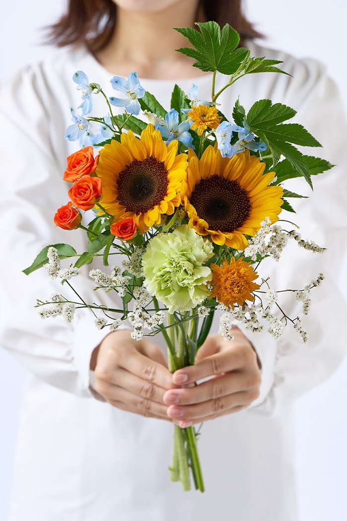 自宅用 季節のお花 1,480円セット #1891