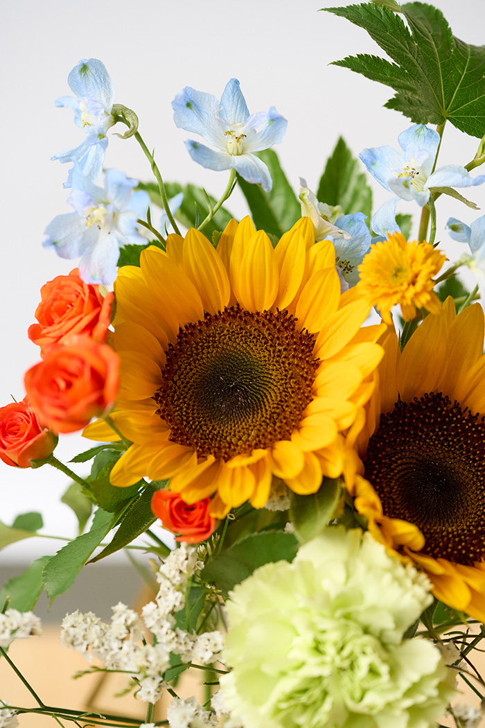 自宅用 季節のお花 1,480円セット #1891の写真4枚目