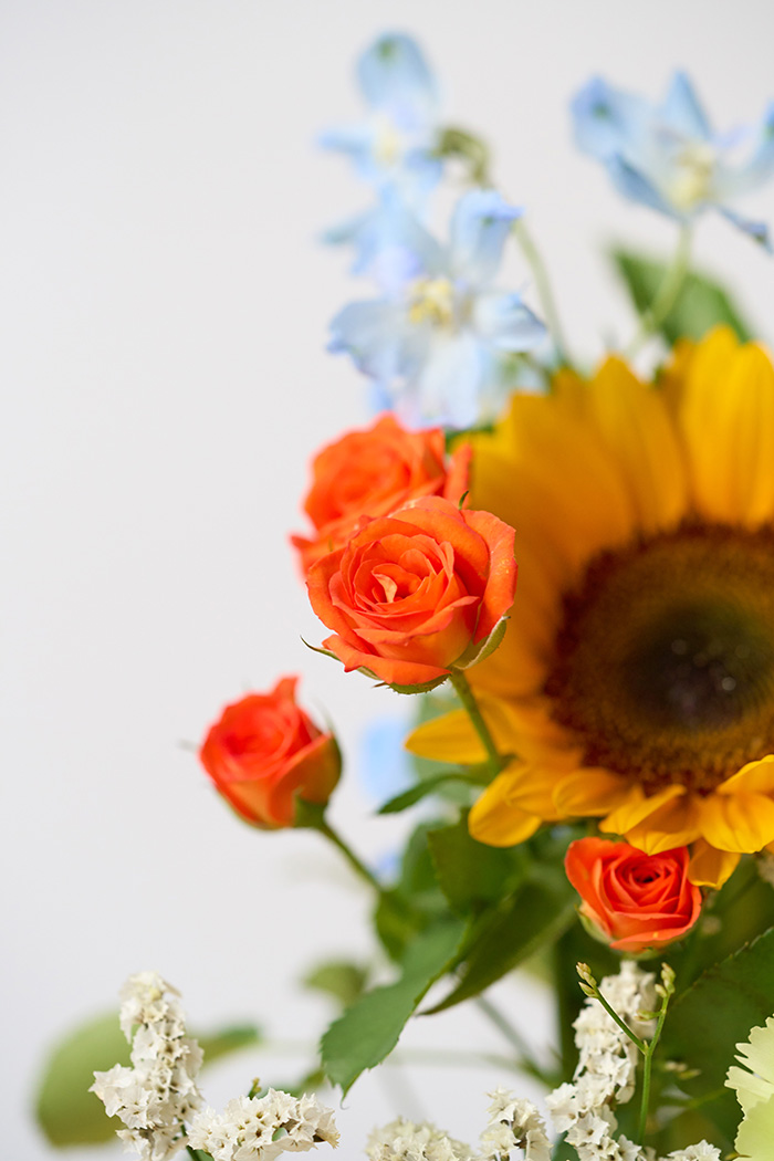 自宅用 季節のお花 1,480円セット #1891の写真6枚目