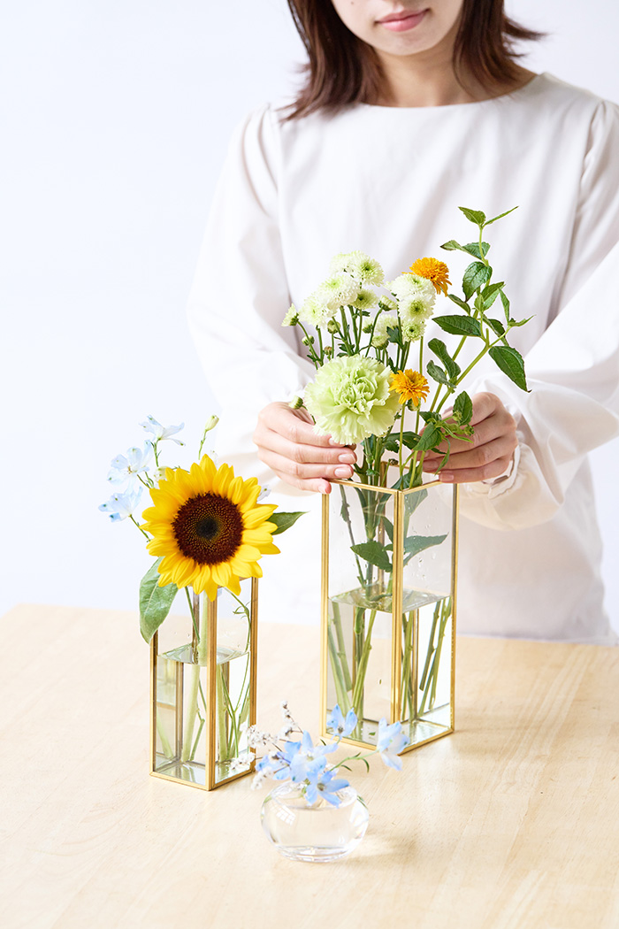 自宅用 お供え・お悔やみの花 980円セット #1893の写真3枚目