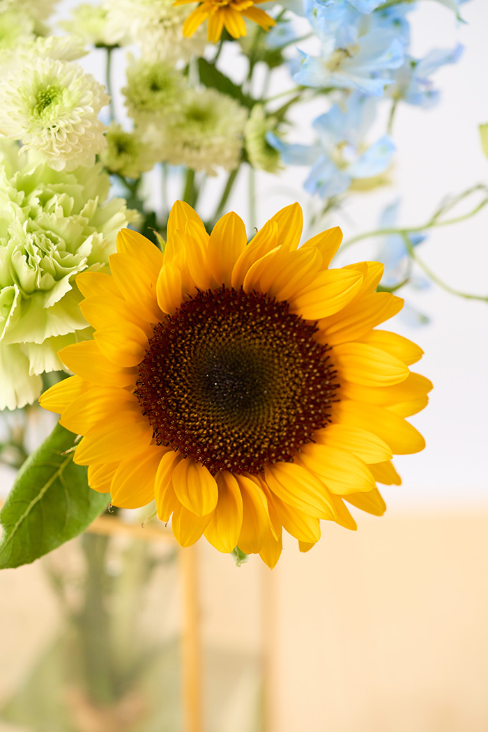 自宅用 お供え・お悔やみの花 980円セット #1893の写真4枚目