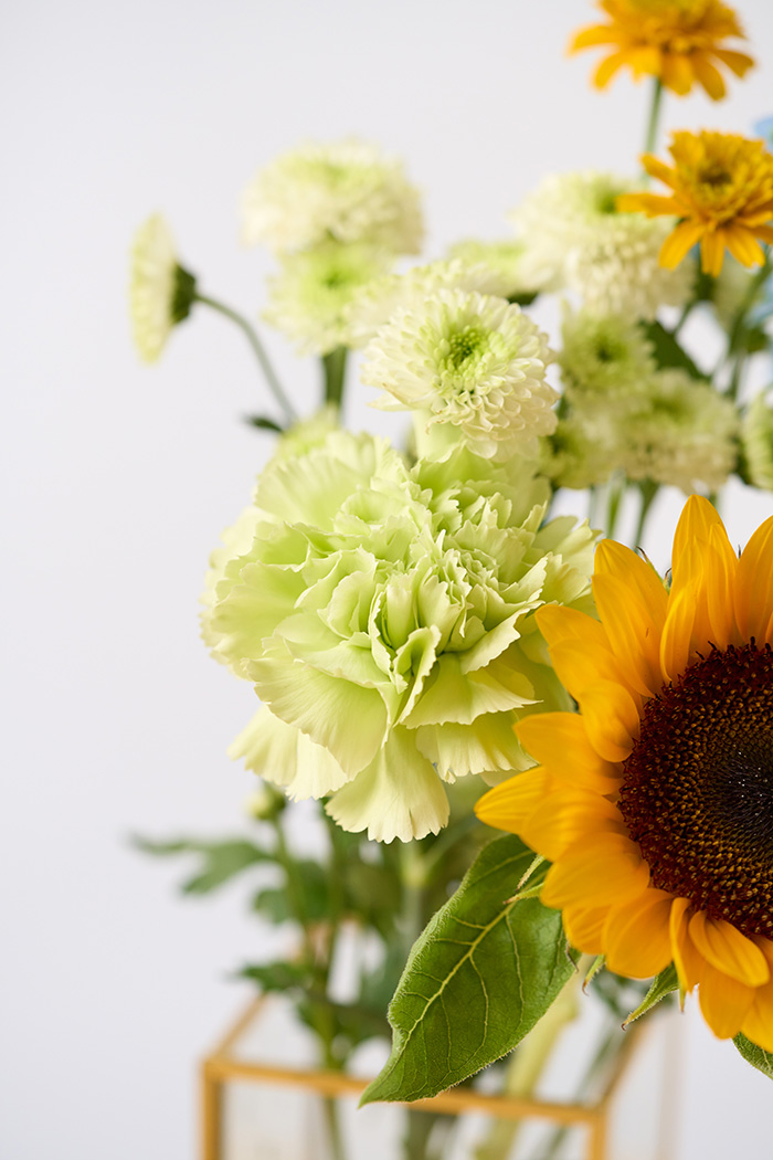 自宅用 お供え・お悔やみの花 980円セット #1893の写真5枚目