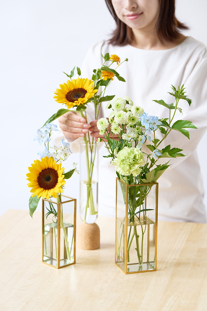 自宅用 お供え・お悔やみの花 1,480円セット #1894の写真3枚目
