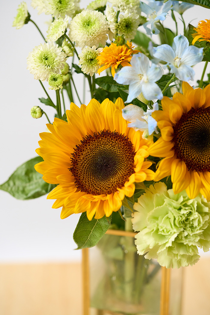 自宅用 お供え・お悔やみの花 1,480円セット #1894の写真2枚目
