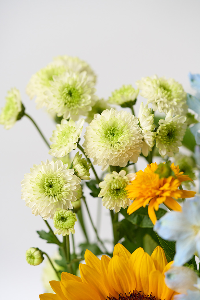自宅用 お供え・お悔やみの花 1,480円セット #1894の写真4枚目