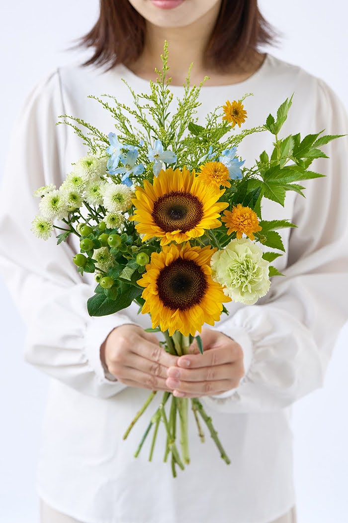 自宅用 お供え・お悔やみの花 1,980円セット #1895の写真1枚目