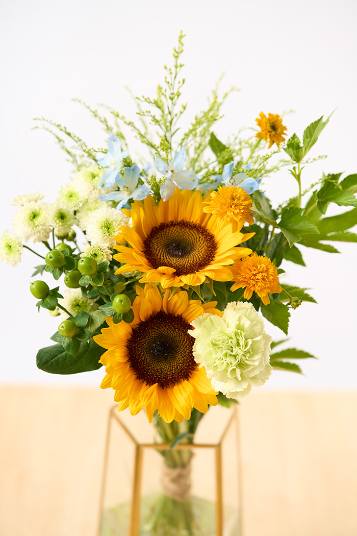 自宅用 お供え・お悔やみの花 1,980円セット #1895の写真2枚目