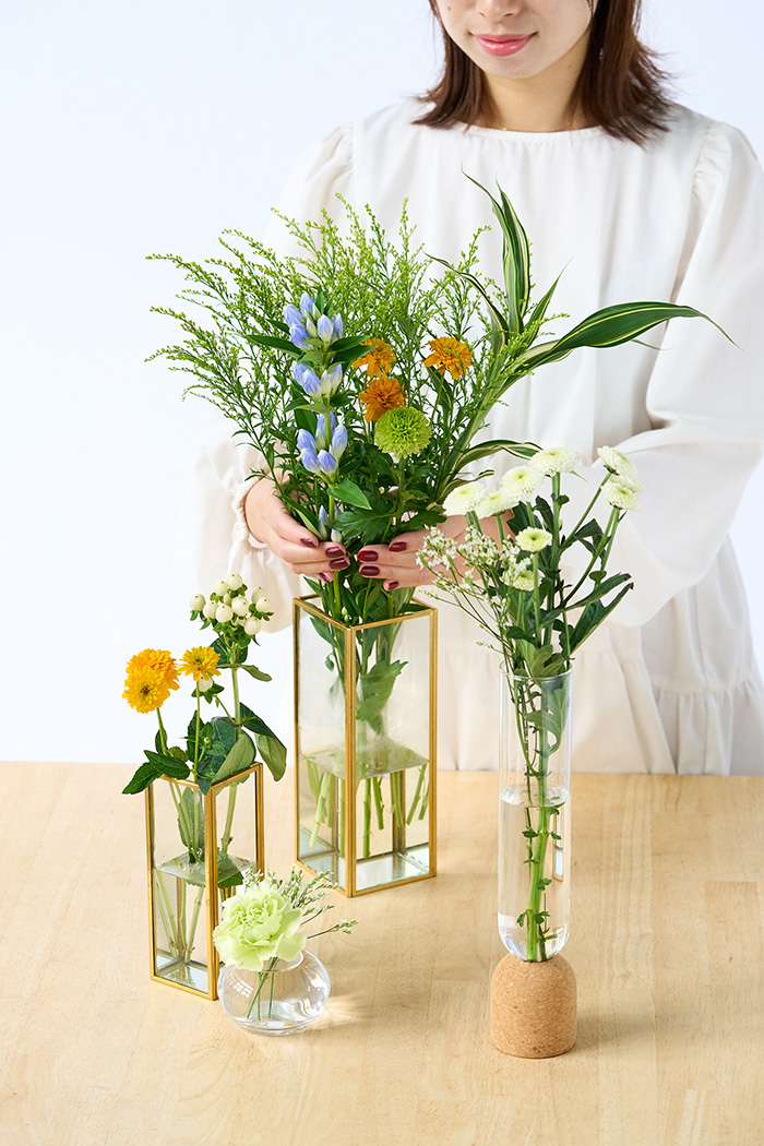 自宅用 お供え・お悔やみの花 1,980円セット #1908の写真7枚目